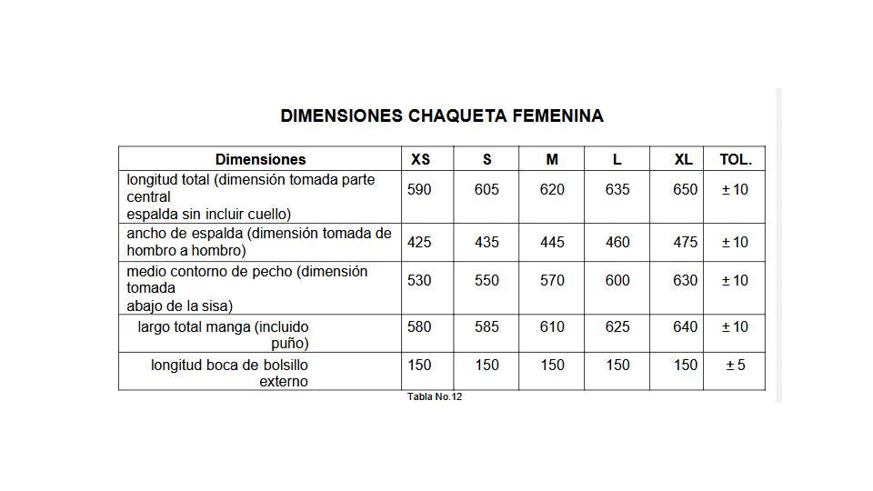 Chaqueta liquidación Dama