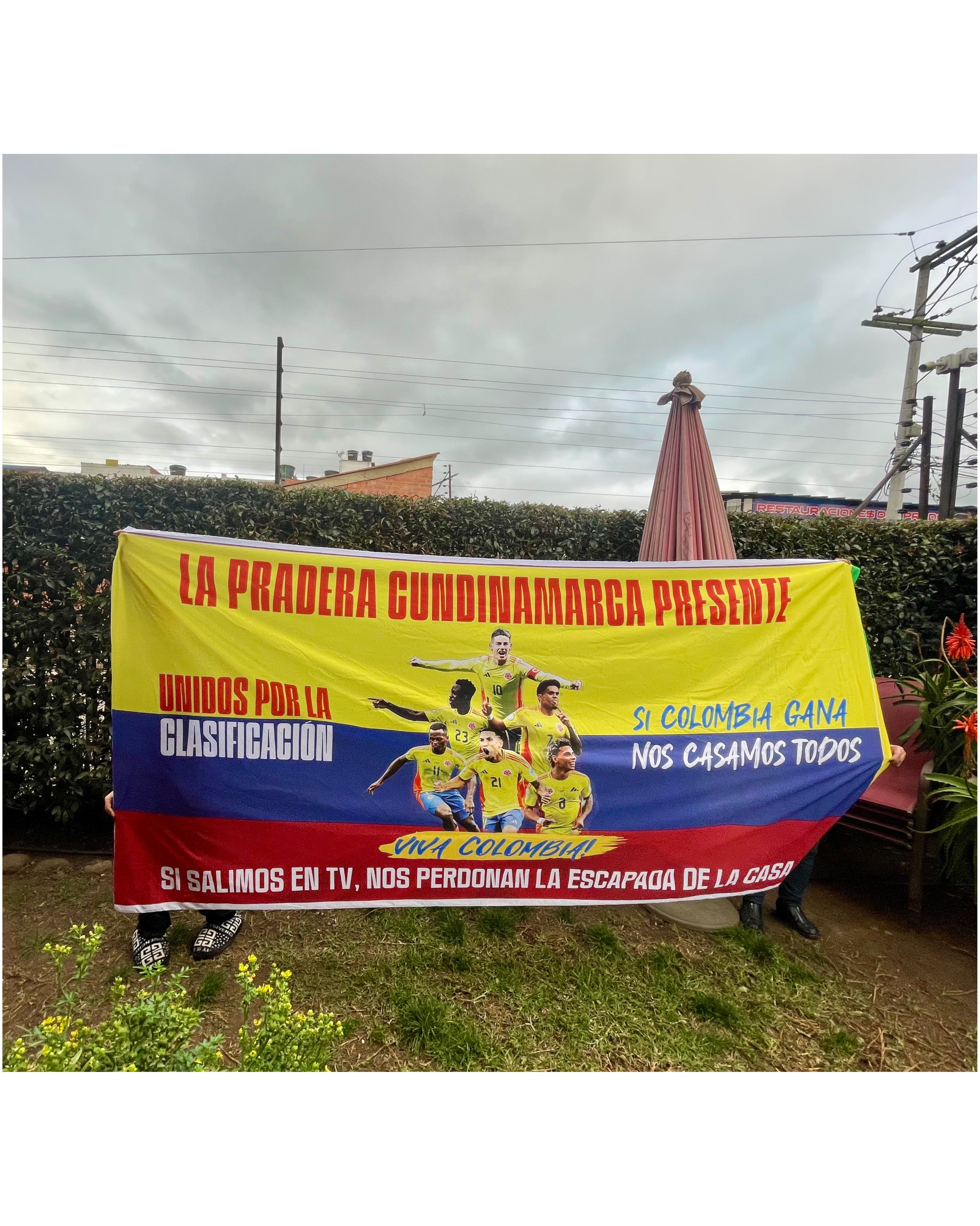Bandera exterior 5x1,45