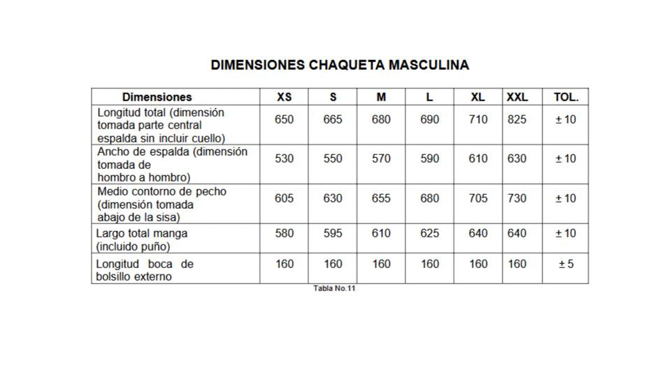 Chaqueta liquidación hombre