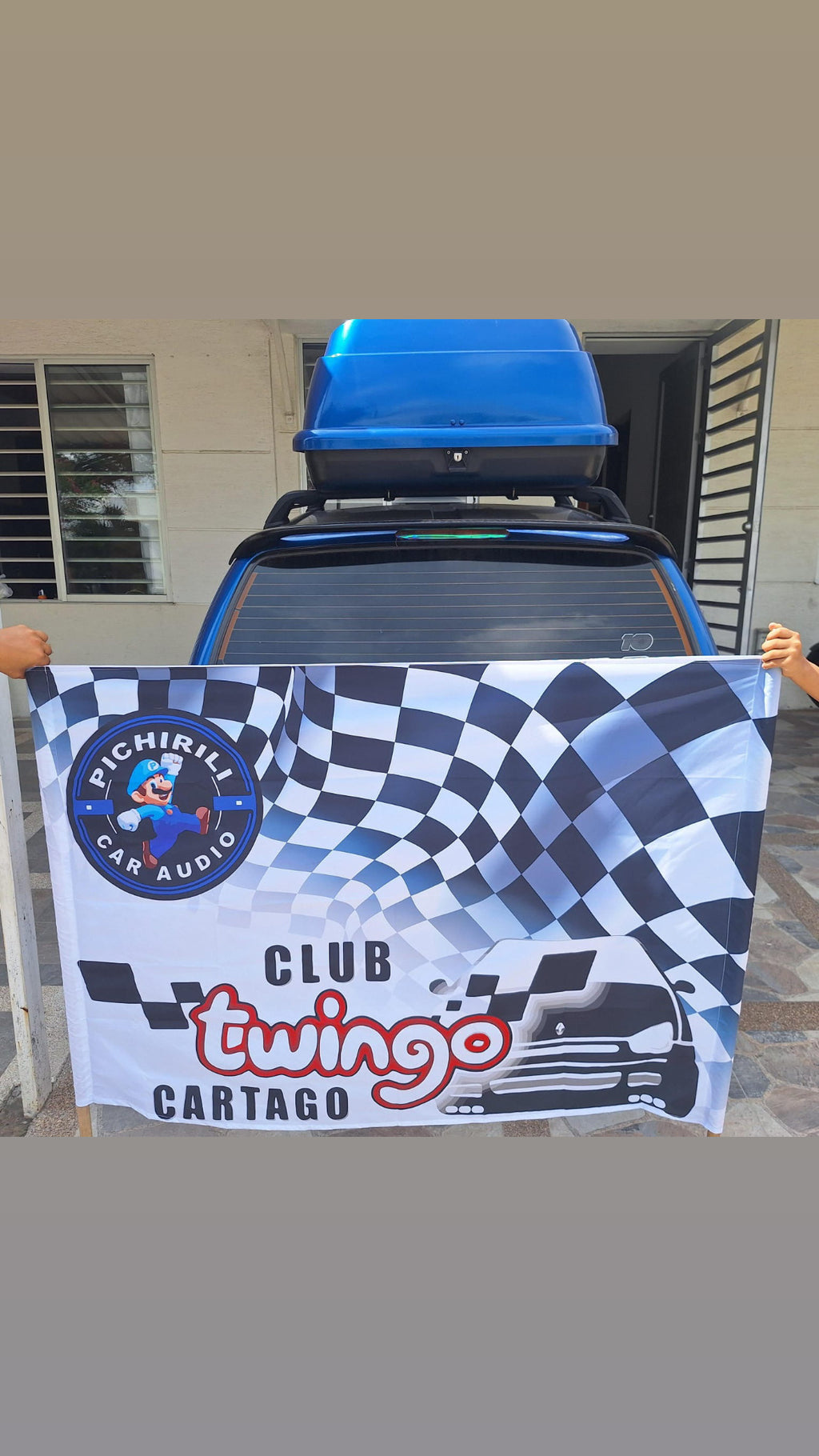 Bandera exterior 2x1,45