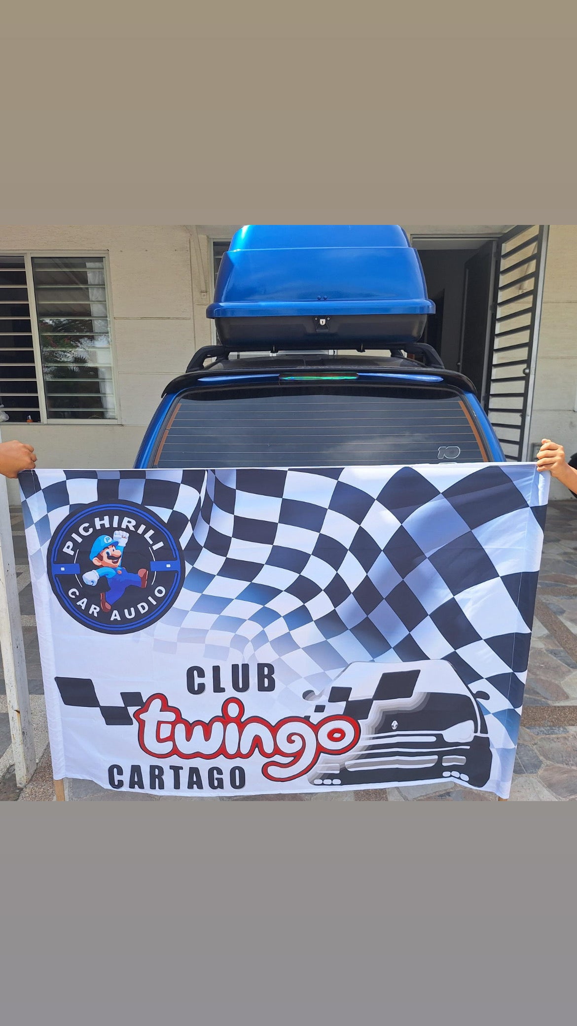 Bandera exterior 2x1,45