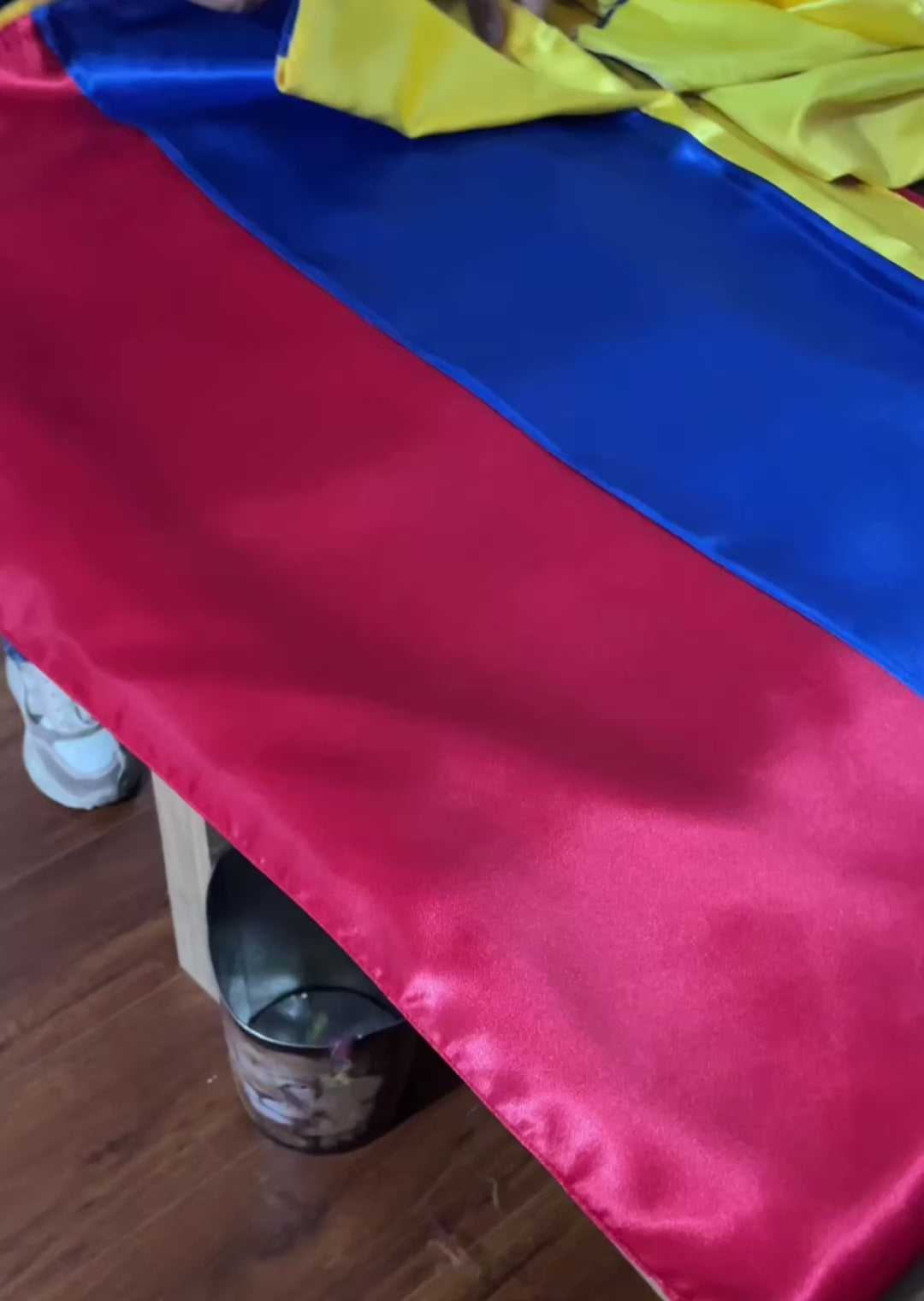 Bandera de lujo de Colombia (SIN ESCUDO)