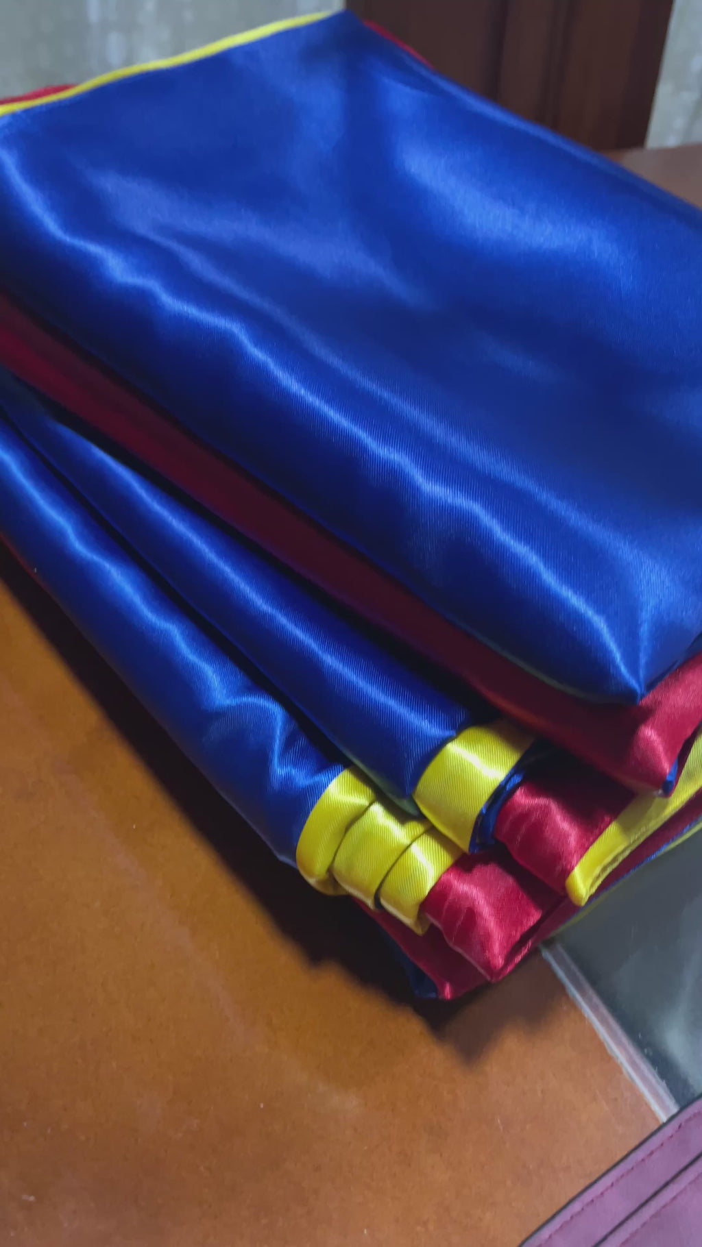 Bandera de lujo de Colombia (SIN ESCUDO)